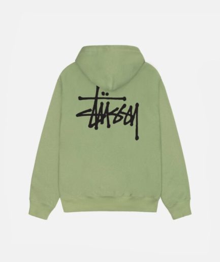 BASIC STÜSSY ZIP HOODIE