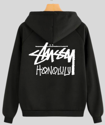 Stussy Honolulu Black Hoodie