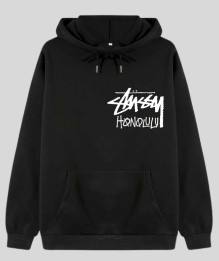 Stussy Honolulu Black Hoodie