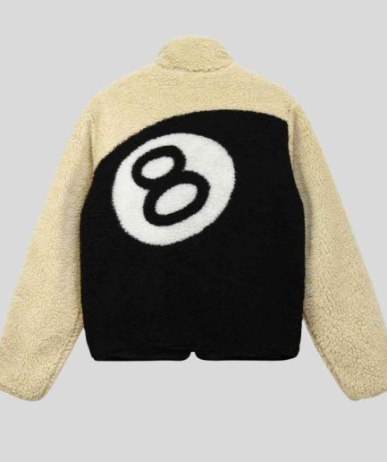 Stussy 8 Ball Sherpa Jacket