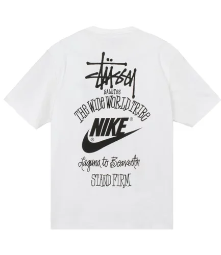 Nike Stussy white T-shirt