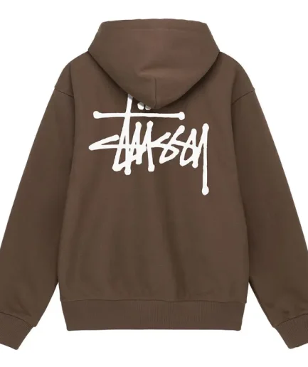 Basic Stussy Hoodie Coffee