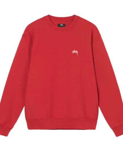 OVERDYED LOGO CREW SWEATER