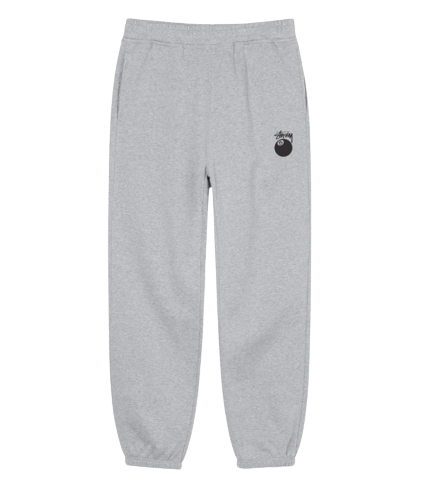 Stussy 8 Ball Logo Gray Pant