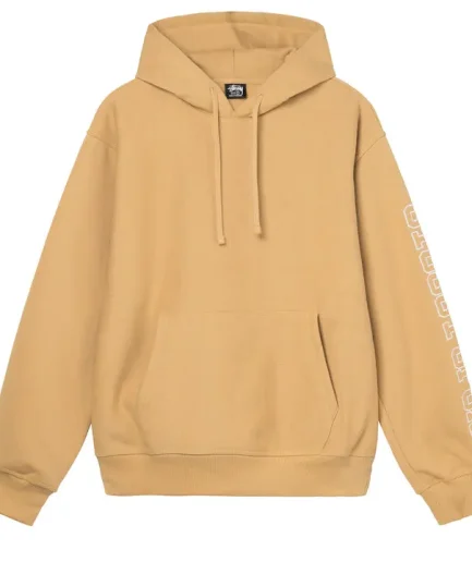 Stussy Sport Hoodie Brown