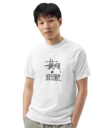 Stussy and Sophnei White T-shirt