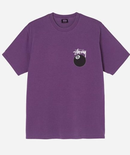 Stussy 8 Ball Purple T-Shirt